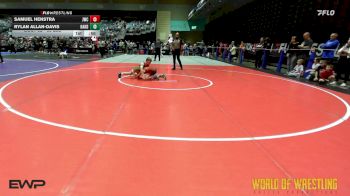 85 lbs Consi Of 8 #2 - Samuel Henstra, JWC vs Rylan Allan-Davis, Oakdale
