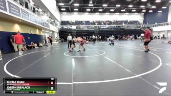 157 lbs Quarterfinal - Ammar Khan, Sacramento City College vs Joseph Insalaco, Sierra College