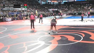 Cons. Round 3 - Macy Barber, Omaha Westside vs Gracie Trejo, Columbus