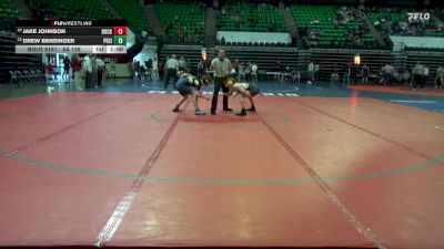 6A 126 lbs Cons. Round 1 - Jake Johnson, Buckhorn vs Drew Bensinger, Pell City