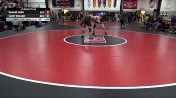 190 lbs Semifinal - Andy Franke, Muscatine vs Blaine Rees, Washington