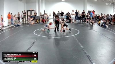 48 lbs Finals (2 Team) - Alex Butler, Brawler Elite vs Gunner Kowalski, Barn Brothers