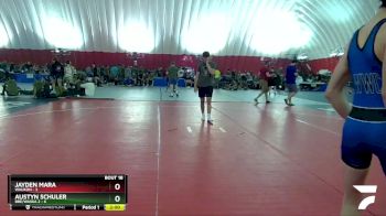 120 lbs Round 4 (10 Team) - Jayden Mara, Waukon vs Austyn Schuler, BBE/Waska 2