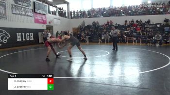 160 lbs Round Of 16 - James Brady, Columbia vs Nathan Brake, James Buchanan