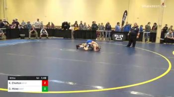 90 lbs Prelims - Kasen Chelton, General McLane vs Owen Moss, South Fayette