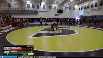 120 lbs Quarterfinal - Christopher Gamino, Scottsbluff vs Hayden Welton, Windsor