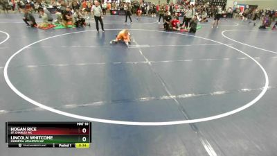 96 lbs Champ. Round 3 - Lincoln Whitcome, Immortal Athletics WC vs Hogan Rice, St. Charles WC