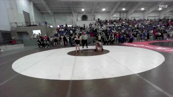 135 lbs Cons. Round 2 - Ava Oseguera, Desert Peak vs Sadie Riggs, Payson