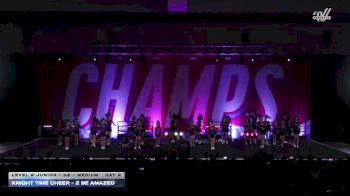 Knight Time Cheer - 2 Be Amazed [2025 L2 Junior - D2 - Medium Day 2] 2025 CHAMPS Grand Nationals
