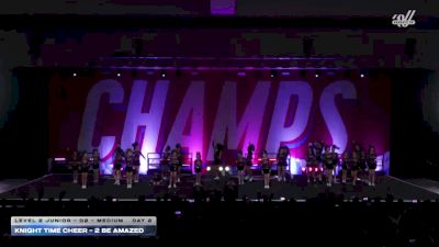 Knight Time Cheer - 2 Be Amazed [2025 L2 Junior - D2 - Medium Day 2] 2025 CHAMPS Grand Nationals