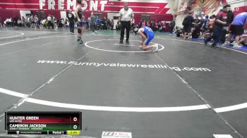 113 lbs Champ. Round 2 - Cameron Jackson, John F Kennedy -Fremont vs Hunter Green, Los Altos