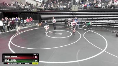 109 lbs Quarterfinal - Rave Morby, Layton High School vs Aidan Rainer, Grantsville High School