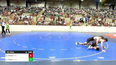 100-105 lbs Semifinal - Hudson Katzer, Social Circle USA Takedown vs Jacob Taylor, Foundation Wrestling