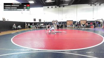 120 lbs Consi Of 8 #1 - Samual Arsenault, Fitch/Ston/Grasso vs Rowen Cintron, New Britain