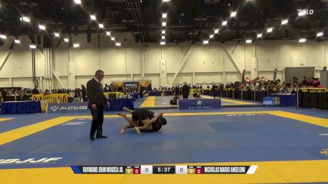 Nicholas Mario Angeloni vs Raymond John Mugica Jr. 2024 World IBJJF Jiu-Jitsu No-Gi Championship