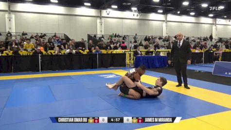 James M Miranda vs Christian Omar Buron Navarro 2024 World IBJJF Jiu-Jitsu No-Gi Championship