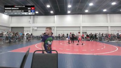 135 lbs 3rd Place Match - Parker Shealey, The Colosseum Training Center vs Michael Lencrerot, III, Glasgow Wrestling Academy