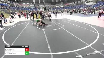 149 lbs Final - Baron Muller, Sheidan WC vs Johnny Ohearon, Rikersclub