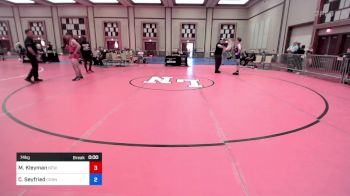 74 kg Rr Rnd 2 - Marc Kleyman, New York vs Caleb Seyfried, Connecticut