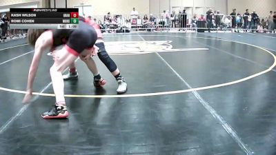 113 lbs Round Of 128 - Kash Wilson, Grand County Red Devils vs Romi Cohen, Monster Garage