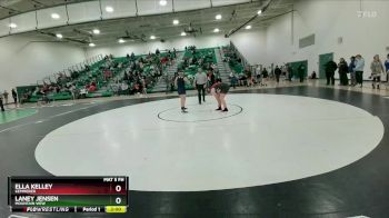 170 lbs Quarterfinal - Laney Jensen, Mountain View vs Ella Kelley, Kemmerer