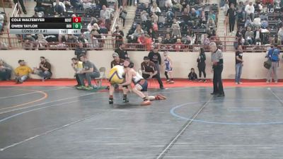 95_B lbs Consi Of 8 #1 - Cole Waltemyer, Northeast Bradford vs Owen Taylor, Indiana