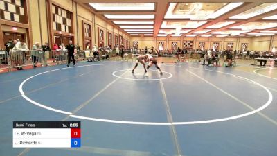 125 lbs Semifinal - Eliana White-Vega, Pa vs Jada Pichardo, Nj