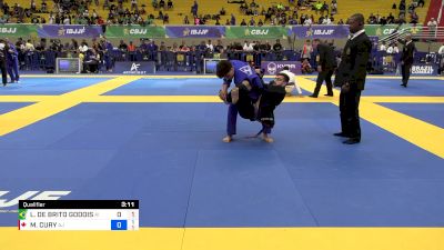 LAMARK DE BRITO GODOIS vs MATTHEW CURY 2024 Brasileiro Jiu-Jitsu IBJJF