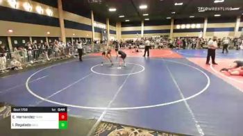 116 lbs Consi Of 8 #2 - Eden Hernandez, Team Thunder vs Isabell Regalado, Goleta Wr Ac