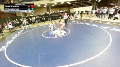 175 lbs 7th Place Match - Isiah Robinson, Proviso West vs Justin Langford, Unattached