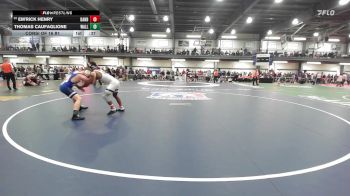 157 lbs Consi Of 16 #1 - Em'rick Henry, Danbury vs Thomas Caufaglione, Wallkill