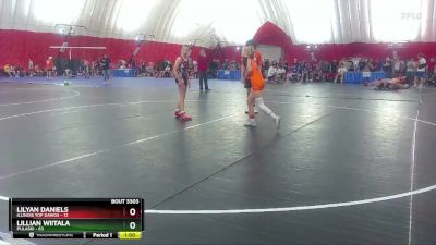 107-111 lbs Round 1 - Lillian Wiitala, Pulaski vs Lilyan Daniels, Illinois Top Dawgs