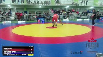 80kg Cons. Round 4 - Reid King, Loyola HS vs Inderbir Bains, Warriors WC