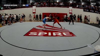 57 kg Champ. Round 4 - Gylon Sims, The Charleston Wrestling Club vs Brendan Mccrone, Ohio RTC/ Titan Mercury Wrestling Club (TMWC)