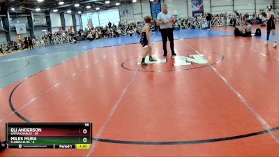 96 lbs Rd# 5- 3:45pm Friday Final Pool - Miles Mura, Florida Elite vs Eli Anderson, Untouchables