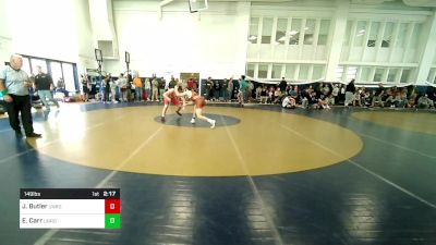 149 lbs Round Of 32 - Jackson Butler, Unrostered vs Eli Carr, Unrostered- Brown