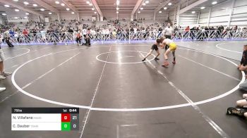 75 lbs Rr Rnd 2 - Nelson Villafane, Mat Assassins Black vs Cale Dauber, Team Bro