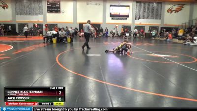 PW-11 lbs Semifinal - Bennet Klostermann, Alburnett Mat Pack vs Jack Crosser, Hammerin Hawks