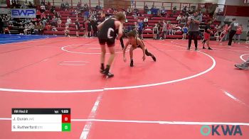 67 lbs Rr Rnd 2 - Jett Duran, Jay Wrestling Club vs Stetson Rutherford, Grove Takedown Club