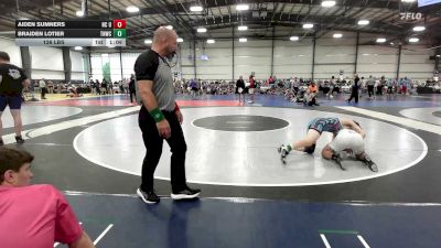 126 lbs Rr Rnd 1 - Ayden Sumners, NC United - HSB vs Braiden Lotier, TNWC Silver Fox - HSB