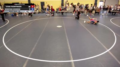 88 lbs 5th Place Match - Ryan Fuenffinger, MN vs Donovan Johnson, IL