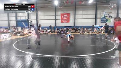 80 lbs Benton Hughes, Idaho vs Logan Vallalla, Pennsylvania Red