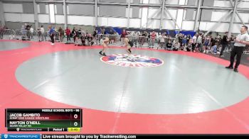 96 lbs Champ. Round 2 - Jacob Gambito, Scrap Yard Garage Wrestling vs Nayton O`Neill, Silver Valley WC