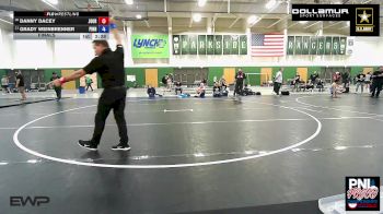 165 kg Final - Danny Dacey, Journeymen Wrestling Club vs Grady Weinbrenner, Pinnacle Wrestling Club