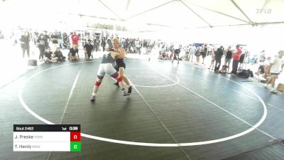 175 lbs Consi Of 8 #2 - Josh Preske, Torrey Pines HS vs Trenton Hardy, Mingus Mountain WC