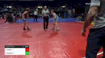 106 lbs Quarterfinal - Canon Acklin, Collinsville vs Ty Scorpil, DC Elite - Coufal