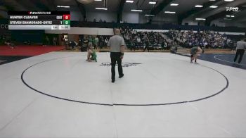 165 lbs Finals (2 Team) - Hunter Cleaver, Centenary vs Steven Enamorado-Ortiz, York