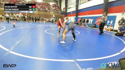 138 lbs Consolation - Rylee Sexton, Berryhill Wrestling Club vs Payton Patrick, Coweta Tiger Wrestling