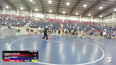 56 lbs Cons. Semi - Zerrick Richter, Nevada vs Dillon Sweat, Montana