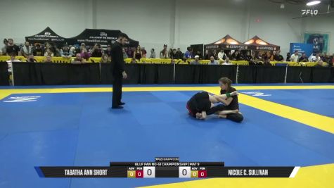 Nicole C. Sullivan vs Tabatha Ann Short 2026 Pan IBJJF Jiu-Jitsu No-Gi Championship